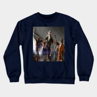 George Washington Vs. Zombies Crewneck Sweatshirt